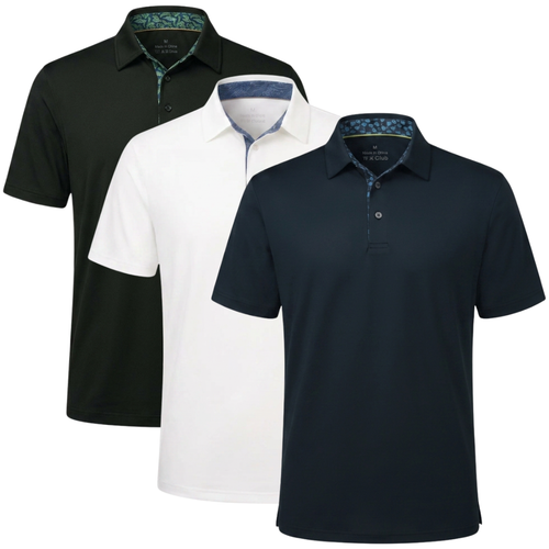 Reverse Taper Golf Polo