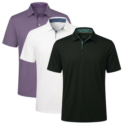 Reverse Taper Golf Polo