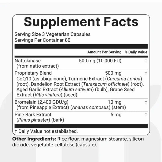 Nattokinase - 10,000 FU