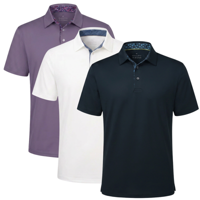 Reverse Taper Golf Polo
