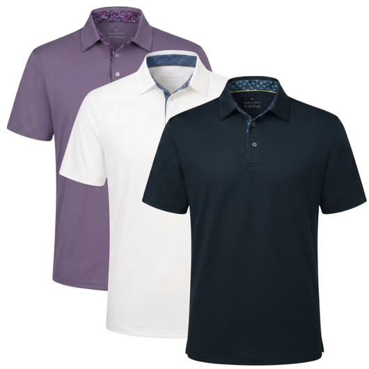 Reverse Taper Golf Polo