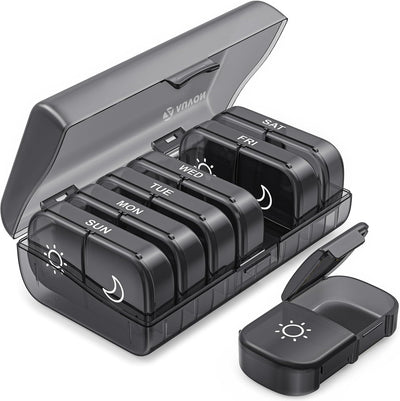 AM PM Pill Organizer