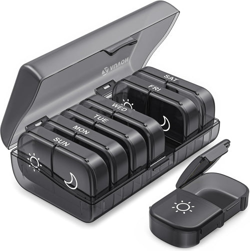 AM PM Pill Organizer