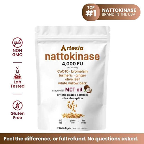 Nattokinase - 4,000 FU MCT Oil Softgels