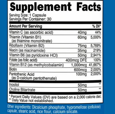 Vitamin B Complex Capsules