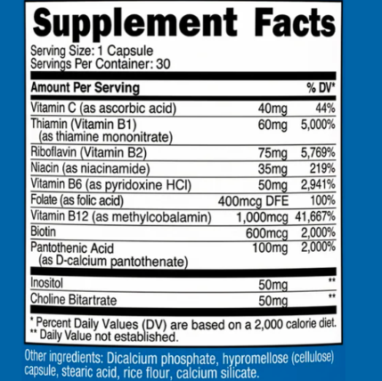 Vitamin B Complex Capsules