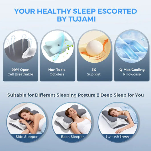 Cooling Memory Neck Pillow